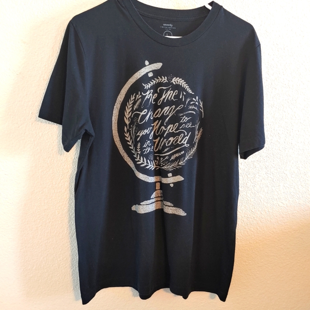 Sevenly be the change you hope to see tee large